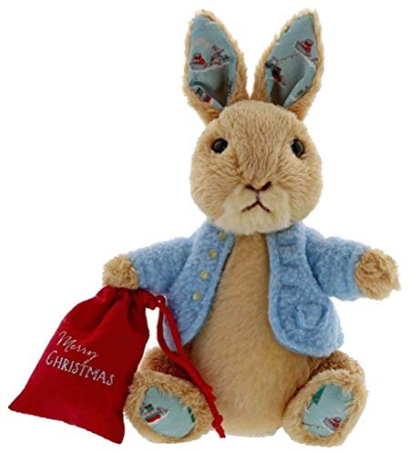 Beatrix Potter Peter Rabbit Christmas Small Soft Toy