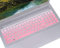 Housse de protection pour clavier pour ordinateur portable HP Envy x360 2 en 1 156 HP Pavilion x360 156 New HP Pavilion 15.6 Series 17.3 HP Envy 17 17AE 17BS 17BW Series Skin Gradual Pink