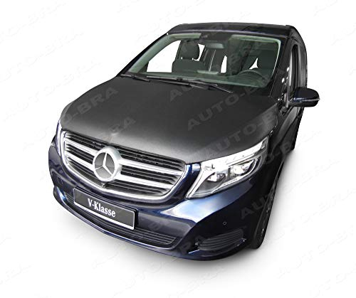 AB3-00372 AUTO-BRA Vollbra Bonnet BRA für die ganze Motorhaube kompatibel mit Mercedes-Benz MB V-Klasse Vito Viano W447 ab 2014 Haubenbra Steinschlagschutz Tuning Bonnet Bra