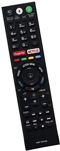 ALLIMITY RMF TX310E Telecomando Sostituisci per Sony Bravia TV FW-43XE8001 KD-43XE8004 KD-55XF8577 KD-55XF8599 KD-43XF8599 KD-49XE8005 KD-75XF8596 KDL-43WF804 KD-49XF8796