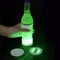 JIAOZI LED Coaster, LED Bottle Lights Cup Holder Lights LED Sticker Coaster Lights Light Up Coasters, LED Bottle Light, Bottle Glorifier, LED Stickers Coaster Light Up for Drinks (Green, 6 pcs)