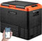 AAOBOSI Kompressor Kühlbox 50L, Kühlbox Elektrisch 12/24V 230V, Kühlbox Kompressor -20℃-20℃, Kühlbox Auto mit APP-Steuerung und LED-Touch-Bedienung, Geeignet für Reisen & Partys.