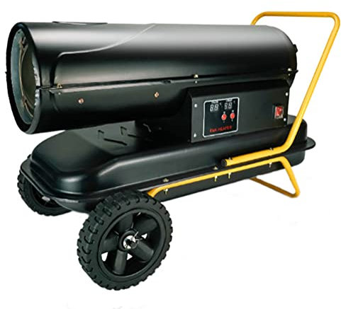 pour l'intérieur ou l'extérieur de l'agriculture aquacole de Garage, Chauffage Industriel Portable au kérosène avec écran LCD Intelligent, Chauffage d'espace Diesel (30KW)