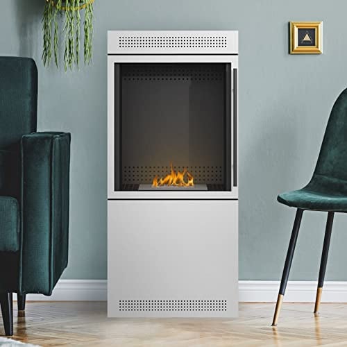 Noble Flame PAOLO [geschlossener Ethanolkamin]: Weiß