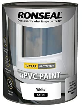 Ronseal uPVC Paint White Satin 750ml