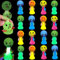 Jouets Lumineux Rebondissants,Lot de 16 poupées Rebondissantes de dessin Animé,Saut Emoji, Jouets Lanceurs à Ressort, Remplisseurs de Sac de Partie,Fournitures de fête Décorations