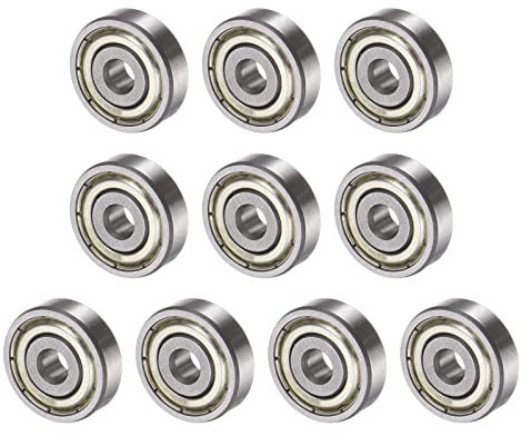 QUARKZMAN 625ZZ 5x16x5mm Kugellager x 10Stk. Kohlenstoffstahl für Maschinen und Werkzeuge Doppelt staubdicht