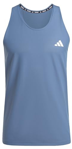 adidas Men's Own The Run Tank Top, Preloved Ink, S