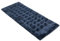 COSTWAY Cojin Tumbona, Colchoneta Tumbona 190 x 70 x 7 cm, 4 Correas de Fijación, Cojín para Silla Exterior Jardín, Piscina, Playa, Terraza y Balcón (Azul)