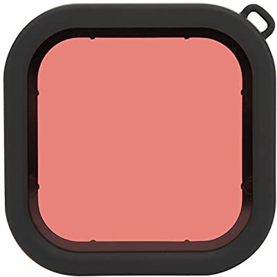 Filtre Plongée 8 Abs Abs Diving Lens With Rope For 8 Action Camera Shell Wolfgang Camera Filtre Rouge (Light Red)