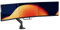 ALBERENZ® Dreifach Monitorhalterung mit Gasfeder, Verstellbarer Monitorarm für 3 Bildschirme, mit 2 USB-A Anschlüsse, ergonomisches Design, höhenverstellbar und neigbar, Farbe Schwarz