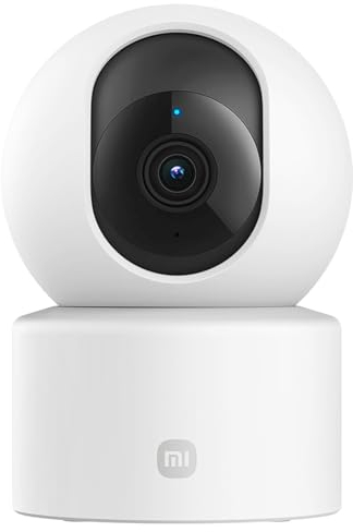 Xiaomi Smart Camera C301, 2K 3MP Cámara Vigilancia WiFi Interior, AI Detección de Humano Movimiento, 360° Cámara Grabación Vigilancia Control por Voz, Audio Bidireccional, Modo de Privacidad, Blanco