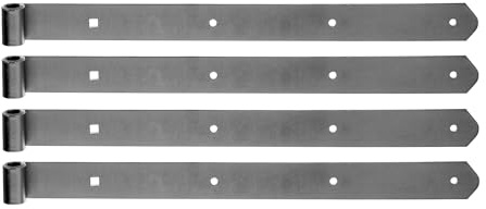 Alberts 845124 Ladenband | in verschiedenen Ausführungen | Edelstahl | Rolle Ø13 mm | Größe 400 x 40 mm | 4er Set