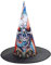 JSGHGDF Modischer Hexenhut für Halloween, Totenkegel, Hexenhut, Cosplay, Halloween, Geschenke, Kleid, Party für Kopf, ausgefallene Hexen, Oktopus, M