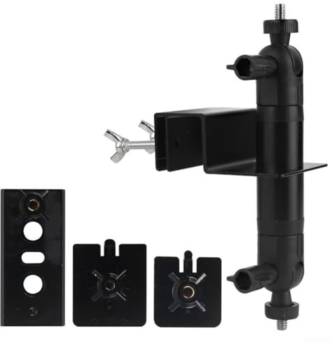 Gutter Mount For Cameras & Solar Panels Mount For Ring，for Arlo，for EufyCam(Black)