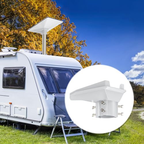XLTTYWL Starlink Mini-Rohradapter, Mini-Starlink-Stangenhalterung 1,3-1,77 Zoll Premium-Mini-Starlink-Montagesatz für Starlink Standard Mini Kickstand Dishy(Starlink Mini Rohradapter)
