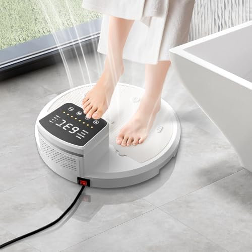 Sèche-linge, sèche-linge chauffant après la douche, sèche-linge étanche avec écran tactile, sèche-corps à température et volume d’air contrôlés pour une utilisation dans la salle de bains