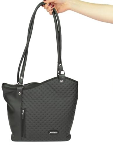 Haberland Lenkertasche Rucksack Melanie schwarz ohne Lenkeradapter