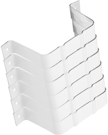 Aluminiumlegierung Klemme 1 Satz, Präziser Verbinder, Weiß