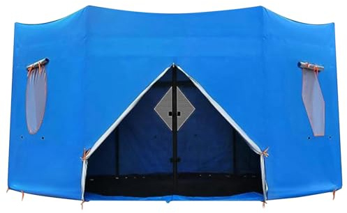 Vgvgaj Trampolin Zeltabdeckung 8 Stangen Trampolin Zelt Trampoline Sonnenschutz Dach Schattenabdeckung Oxford Stoff Mit Silber Beschichtet Feuchtigkeit Und Regnerisches Für Outdoor