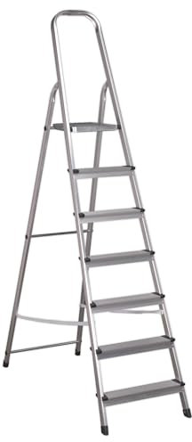 Sealey ASL7 Aluminium Step Ladder 7-Tread EN 131
