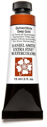 DANIEL SMITH 284600152 Tube de peinture aquarelle extra fine 15 ml Quinacridon Doré foncé