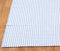Homescapes Karo-Teppich blau, Flachweb-Teppich 70x120 cm, Baumwoll Landhaus-Karo, Handwebteppich
