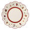 Villeroy & Boch – Toy's Delight Assiette À Pain Rouge et Blanc, Compatible Micro-Ondes, Vaisselle, Ceramique, Article De Noël, Porcelaine Haut De Gamme