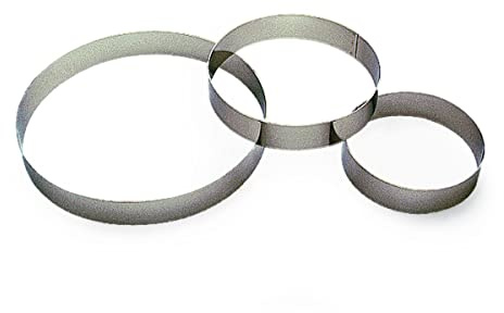 GOBEL 865104 Kreis für Entremet aus Edelstahl.