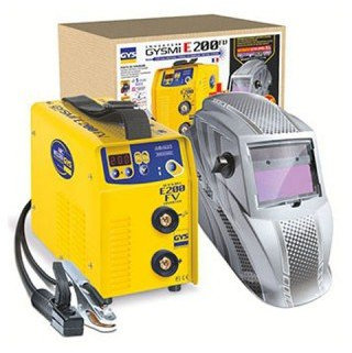 Poste à souder MMA Inverter GYSMI E200FV + LCD HERMES 9/13 - 031531 - GYS