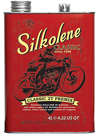 Silkolene Classic 2T PreMix - SAE 40 Synthetic Ester Engine Oil