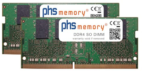 PHS-memory 16GB (2x8GB) Set Memoria RAM Compatibile con Apple iMac Core i5 3.7GHz 27-Zoll (5K, Early 2019) DDR4 SO DIMM 2666MHz PC4-21300S