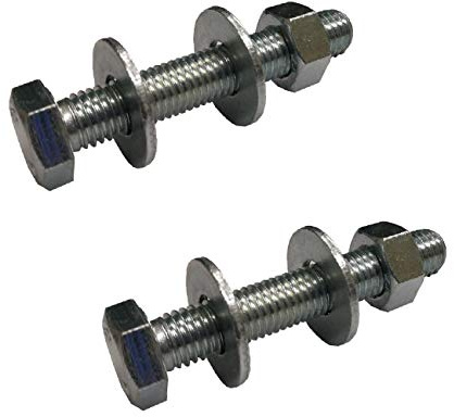 10 x Set Screw Bolts M8 x 25mm, Washers & Nuts,