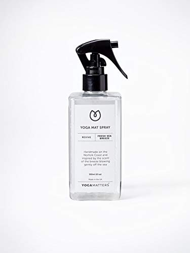 Yogamatters Revive Yoga Mat Cleaner Spray, 300ml - Fresh Sea Breeze Scent | 100% Natural and Suitable for All Yoga Mats