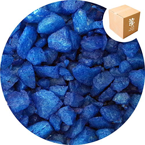 Specialist Aggregates ® - 15kg Aspen - True Blue - Decorative Gravel/Stones | Weddings | Events | Memorials | Photography | Home | Garden | Vases | Art | Craft | 18 COLOURS | UK Manufacturer