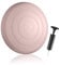 BODYMATE Ballsitzkissen Comfort inkl. Pumpe Rose-Gold 33cm Durchmesser - Balance-Kissen, Sitzballkissen, Luftkissen, Balance Pad - Core-, Fitness-, Reha-, Koordinations- und Rückentraining