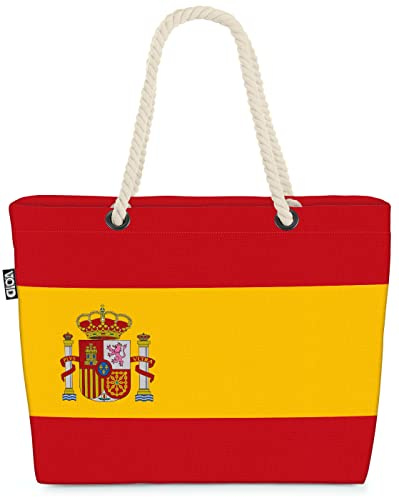 VOID XXL Strandtasche Spanien Spanier Shopper Tasche 58x38x16cm 23L Beach Bag Spain Spaniards