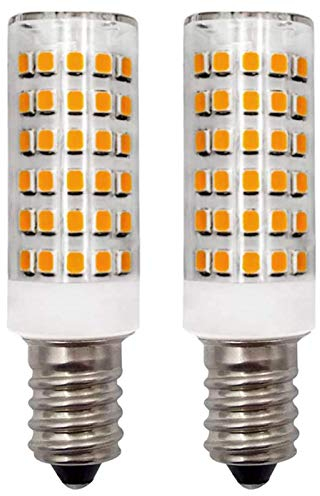 Lot de 2 Ampoules LED E14 Blanc Chaud 12V 4W Éclairage pour Appareils Mobiles, Camping-Cars, Bateaux, Camions, Veilleuses de Remplacement 30W 40W Ampoule Halogène (pas 230V Ampoule LED)