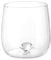 KASANOVA Bicchiere diamante in vetro borosilicato, da 380 ml trasparente