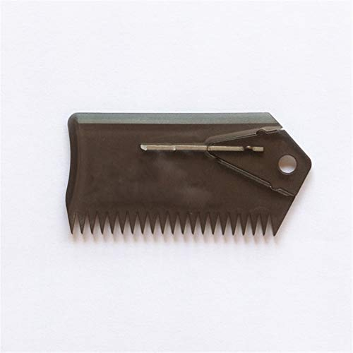 Z-LIANG Surf Wax Comb Surfbrett SUP Wachs entfernen Kamm mit Fin Key for Wassersport Surf (Color : Light Grey)