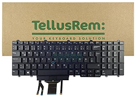 ersatztastatur Deutsche Hintergrundbeleuchtung für Dell Latitude E5550 E5570 5580 5590