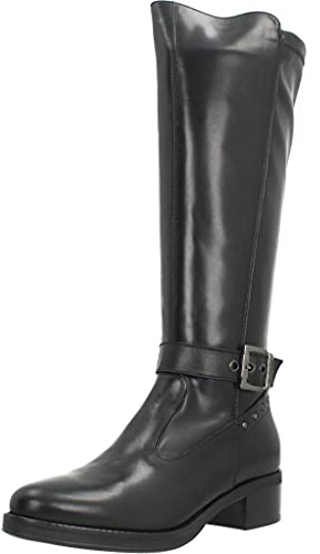 Nero Giardini I117600D Stivali Donna in Pelle - Nero 37 EU