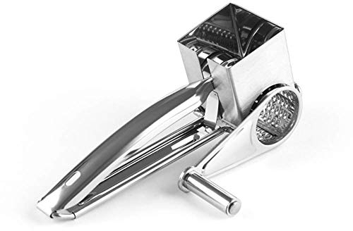 FBWSM Ensemble de râpe à Fromage 5 pièces broyeur Rotatif Portable en Acier Inoxydable pour l'ail au Gingembre