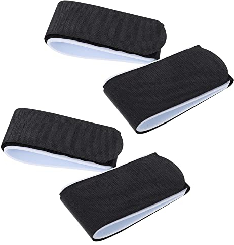 BESPORTBLE Skibindung 4 Stück Snowboard-Riemen Verstellbare Skigurte Skizubehör Ski Klett Snowboardriemen Snowboard Gurtb?nder Klett Trageriemen Handhaben Mann Binden Einstellbar Nylon