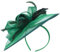 Topkids Accessories Fascinator for Women - Elegant Wedding Fascinators with Headband, Perfect Hair Accessory for Wedding Guests (Green)