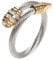 Dorriss Ring for Women Adjustable Cable Nail Rings Open Stackable Cubic Zirconia Vintage Designer Fashion Jewelry Girlfriend Wife Mom Gift, Stainless Steel, zircon