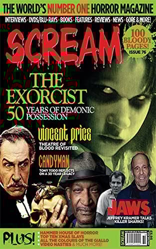 SCREAM: The Horror Entertainment Magazine: Issue 76