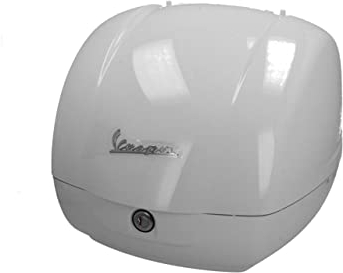 Scooter-ProSports Topcase original Piaggio 36 Liter für Vespa GTS 125, 300 CCM euro5 ab Baujahr 2022 (Weiss innocenza 544)