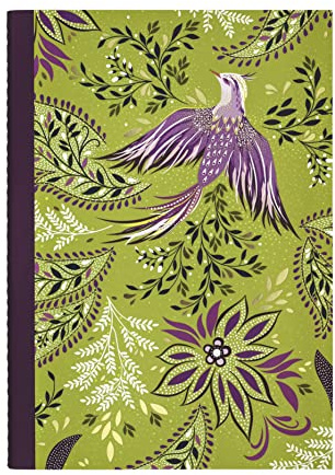 Portico Designs Ltd Sara Miller Haveli Garden Notizbücher mit Goldfolien-Detail, A5, 2 Stück