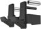 Kipika J-Haken für 7,6 x 7,6 cm Power Rack mit 1,6 cm oder 2,5 cm Loch – Unterseite verstärkte Stahlhaken mit Gummi-Pads – robuste Power-Rack-Aufsätze – Kniebeugen-Zubehör für Krafttraining – 2er Set.
